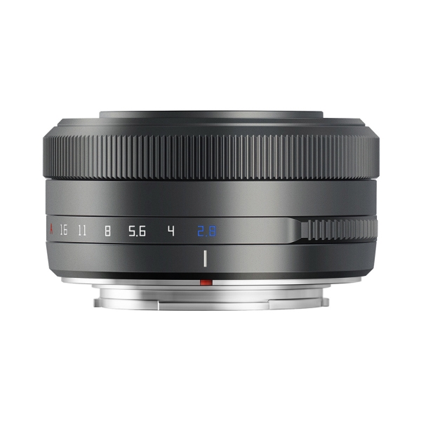 Camera Lens Signature artisan optics TTArtisan AF 27mm f/2.8 (T) titanium black Lense