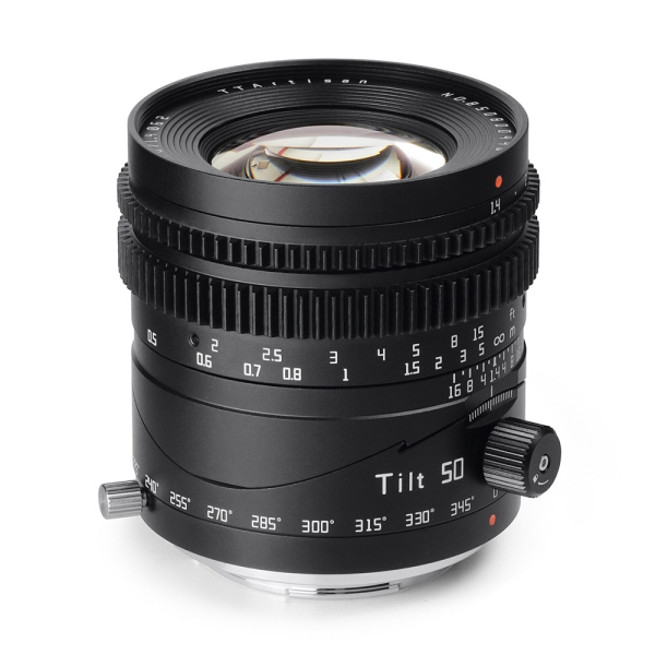 Camera Lens Signature artisan optics TTArtisan Tilt 50mm f/1.4 Leica L use Lense