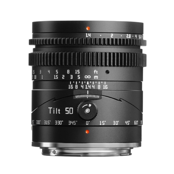 Camera Lens Signature artisan optics TTArtisan Tilt 50mm f/1.4 NIKON Z use Lense