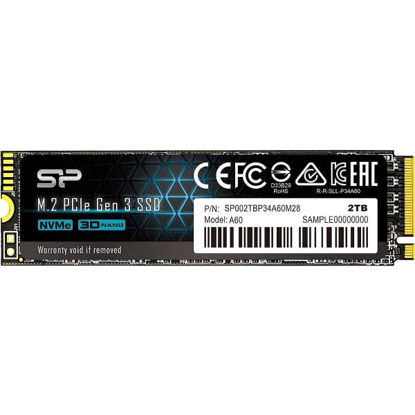 Silicon Power PCIe Gen3x4 P34A60 SP002TBP34A60M28 SSD