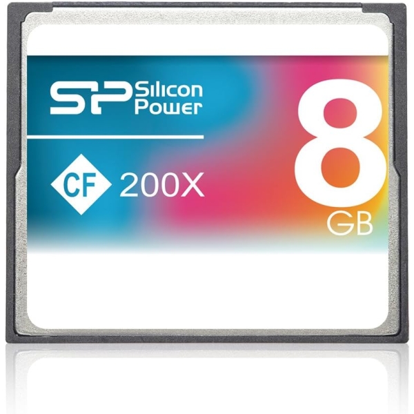 Silicon Power SP008GBCFC200V10 8GB CFast