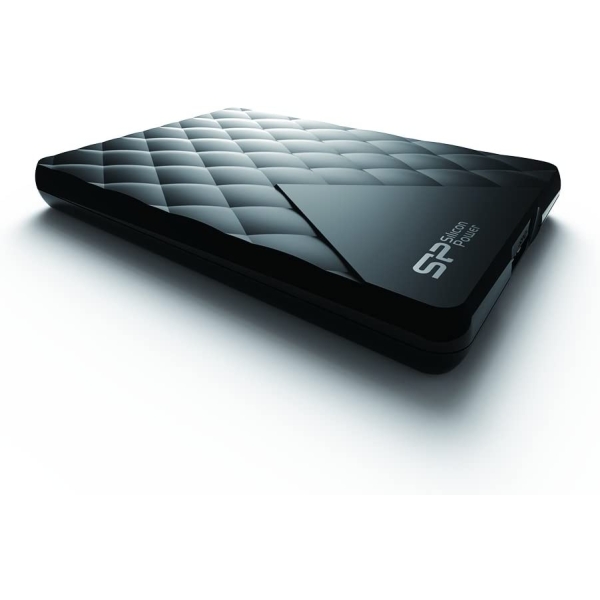 External Hard Drive Silicon Power SP010TBPHDD06S3K black