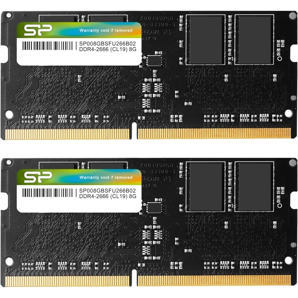 Silicon Power SP016GBSFU266B22 SODIMM DDR4 PC4-21300 8GB Memory