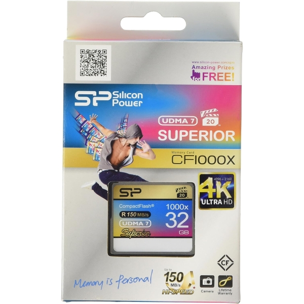 Silicon Power SP032GBCFC1K0V10 32GB CFast