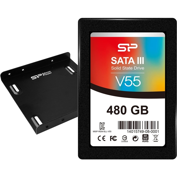 SSD Silicon Power SP480GBSS3V55S25 Black