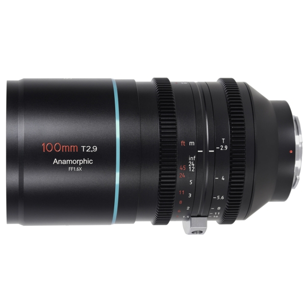 Camera Lens SIRUI 100mm T2.9 1.6X anamorphic lens Venus R100 Canon RF use Lense