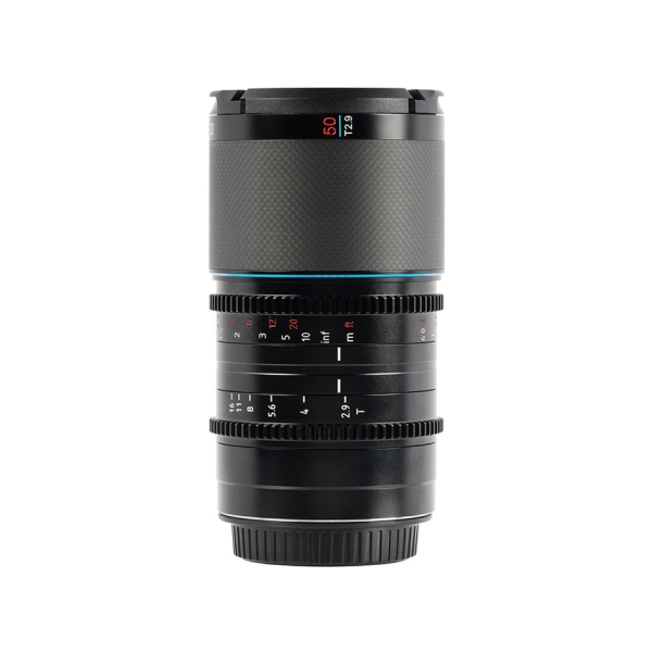 SIRUI Saturn 50mm T2.9 1.6X Full Frame Carbon Fiber Anamorphic Lens Blue Flare for Canon RF Camera Lens