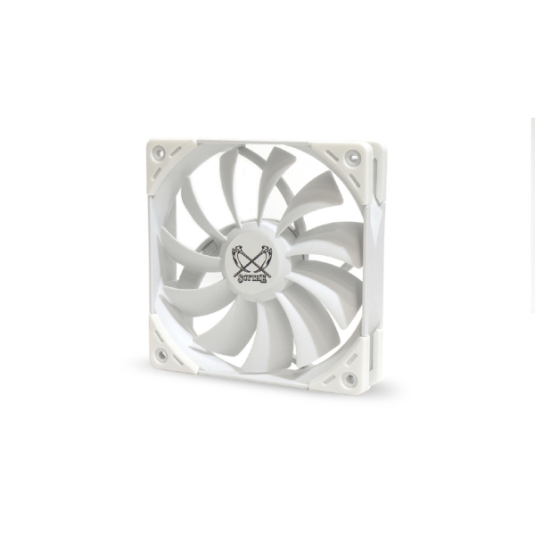 Case Fan SCYTHE KAZE FLEX 120 WHITE PWM 1200RPM KF1225FD12W-P