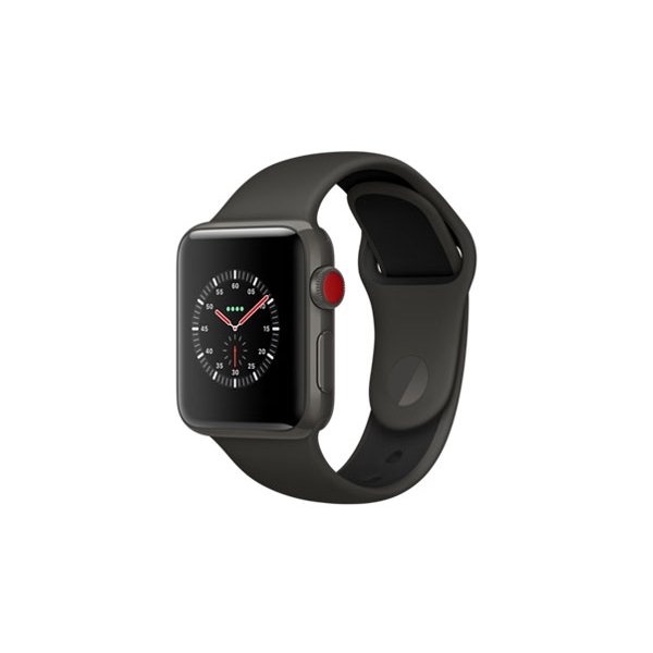 Smart Watch Apple Apple Watch Edition Series 3 GPS+Cellular model 38mm MQM42J/A Gray/Black sports band Electronic Goods Wearable Devices