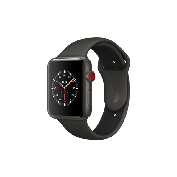 Smart Watch Apple Apple Watch Edition Series 3 GPS+Cellular model 42mm MQM62J/A Gray/Black sports band Electronic Goods Wearable Devices