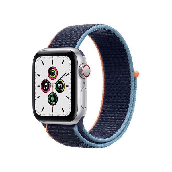 Smart Watch Apple Apple Watch SE GPS+Cellular model 40mm MYEG2J/A deep navy sports loop Electronic Goods Wearable Devices