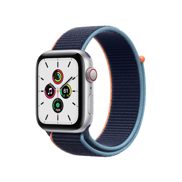 Smart Watch Apple Apple Watch SE GPS+Cellular model 44mm MYEW2J/A deep navy sports loop Electronic Goods Wearable Devices