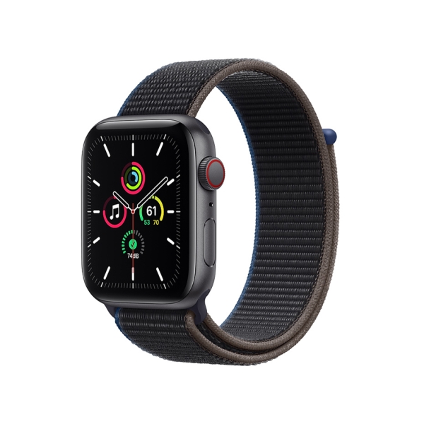 Smart Watch Apple Apple Watch SE GPS+Cellular model 44mm MYF12J/A charcoal sports loop Electronic Goods Wearable Devices