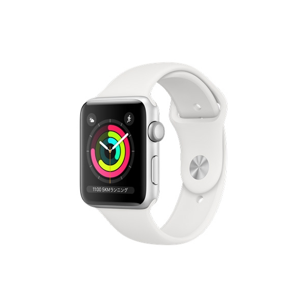 Smart Watch Apple Apple Watch Series 3 GPS model 42mm MTF22J/A white sports band Electronic Goods Wearable Devices