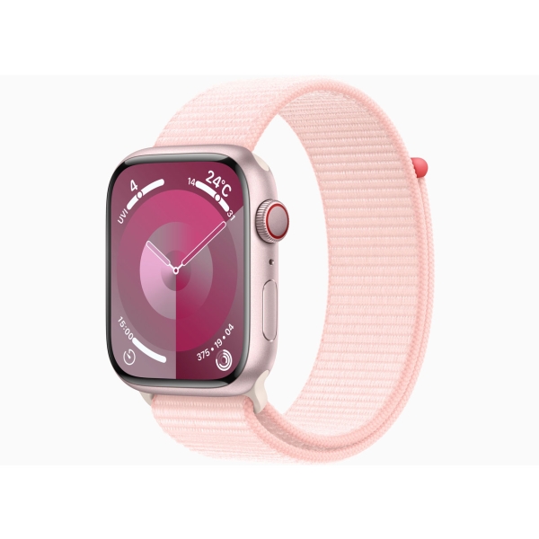 Smart Watch Apple Apple Watch Series 9 GPS+Cellular model 45mm MRMM3J/A Pink/light Pink sports loop Electronic Goods Wearable Devices