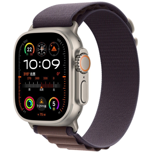 Smart Watch Apple Apple Watch Ultra 2 GPS+Cellular model 49mm MRET3J/A indigo ALPINE loop M Electronic Goods Wearable Devices