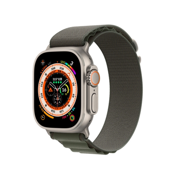 Smart Watch Apple Apple Watch Ultra GPS+Cellular model 49mm MQFP3J/A green ALPINE loop L Electronic Goods Wearable Devices