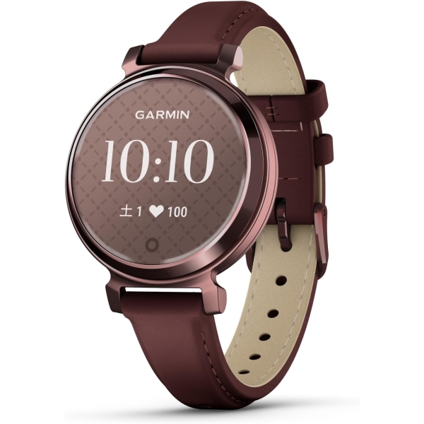 Smart Watch Garmin Lily 2 Classic 010-02839-51 Mulberry Leather/Dark Bronze Electronic Goods Wearable Devices