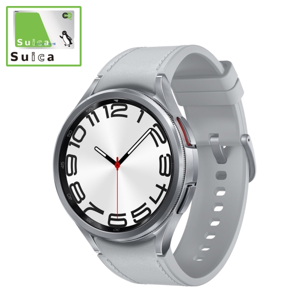 Smart Watch Samsung Galaxy Watch6 Classic 47mm SM-R960NZSAXJP Silver Electronic Goods Wearable Devices