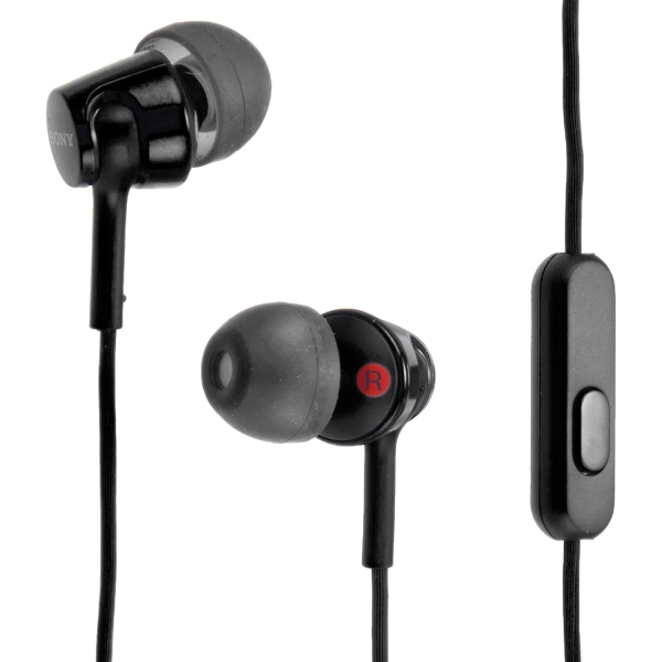 SONY MDR-EX155AP (B) black Earphone Headphone