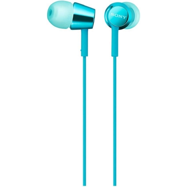 SONY MDR-EX155AP (L) light blue Earphone Headphone