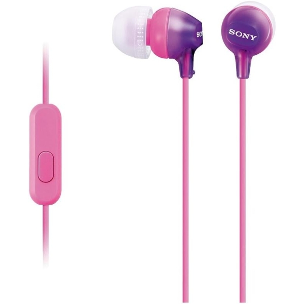 SONY MDR-EX15AP (V) aqua violet Earphone Headphone