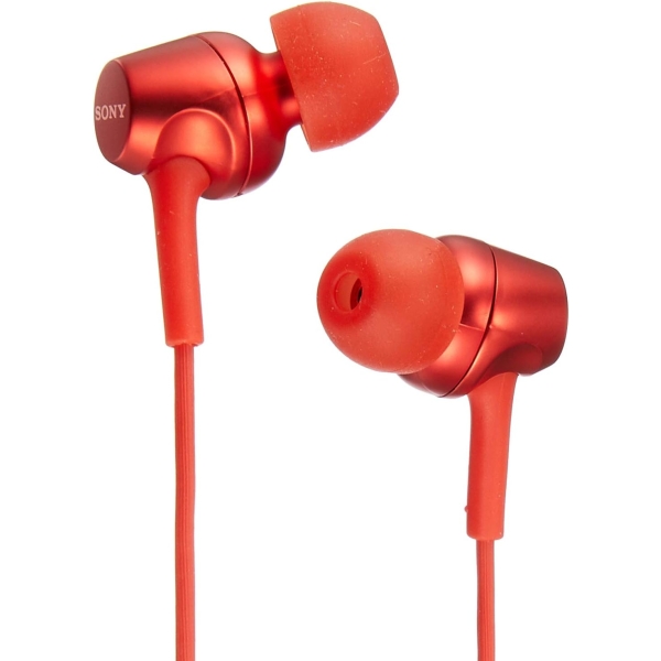 SONY MDR-EX255AP (R) red Earphone Headphone