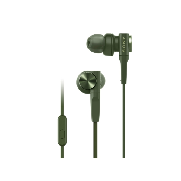 SONY MDR-XB55AP (G) Green Earphone Headphone