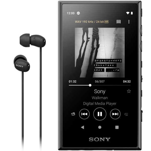 Digital Audio Player (DAP) SONY SONY NW-A105HN (B) 16GB Black Digital Audio Players (DAP