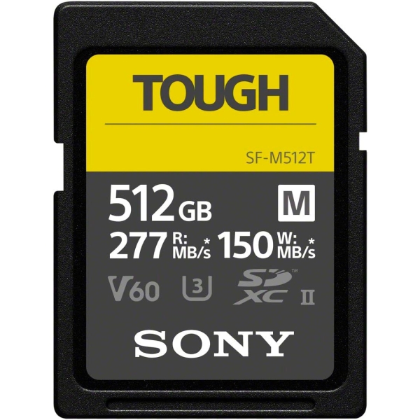 SONY TOUGH SF-M512T 512GB SD Card