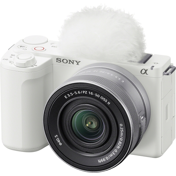 SONY VLOGCAM ZV-E10M2K power zoom lens kit white Mirrorless Camera