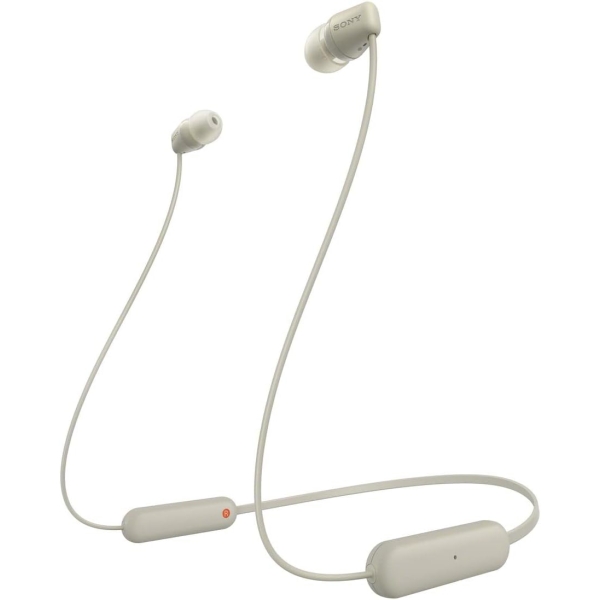 SONY WI-C100 (C) beige Earphone Headphone