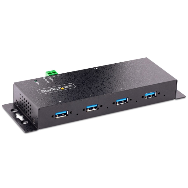 StarTech.com 5G4AINDNP-USB-A-HUB Black USB Hub