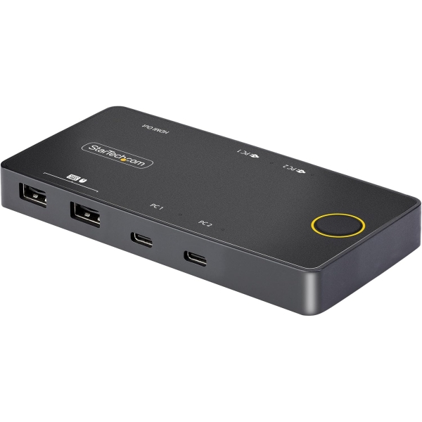 StarTech.com C2-H46-UC2-PD-KVM black KVM