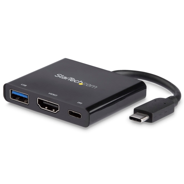 StarTech.com CDP2HDUACP Black USB Hub