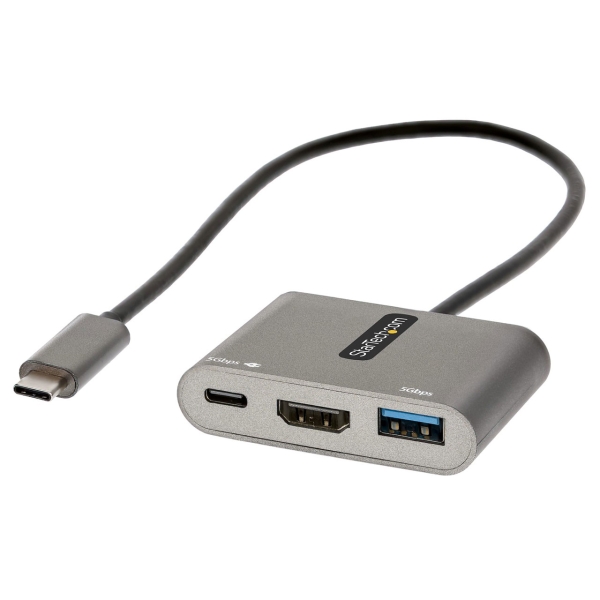 StarTech.com CDP2HDUACP2 Gray USB Hub