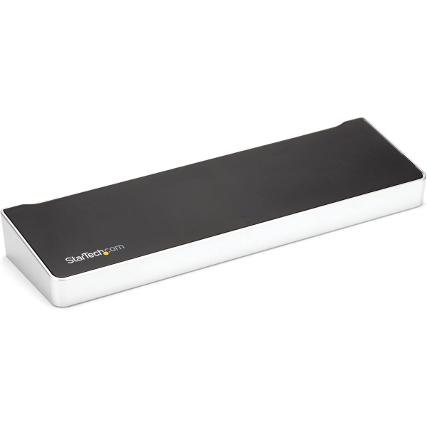 StarTech.com DK30CH2DPPD Black&Silver USB Hub