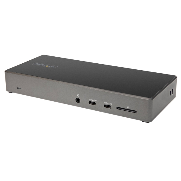 StarTech.com DK31C2DHSPD Black&Space Gray USB Hub