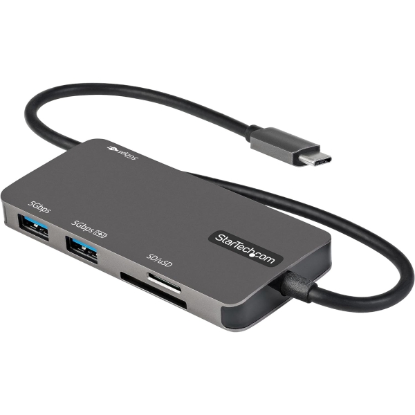 StarTech.com DKT30CHSDPD Space Gray USB Hub