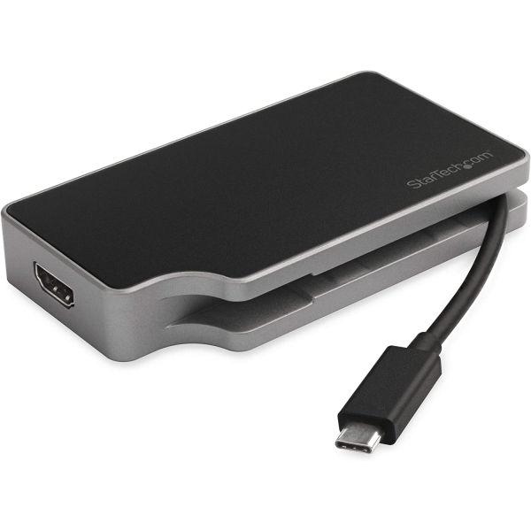 USB Hub StarTech.com DKT30CHVGPD Black & Space Gray USB Hub