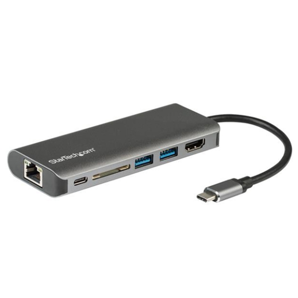 USB Hub StarTech.com DKT30CSDHPD3 Space Gray USB Hub