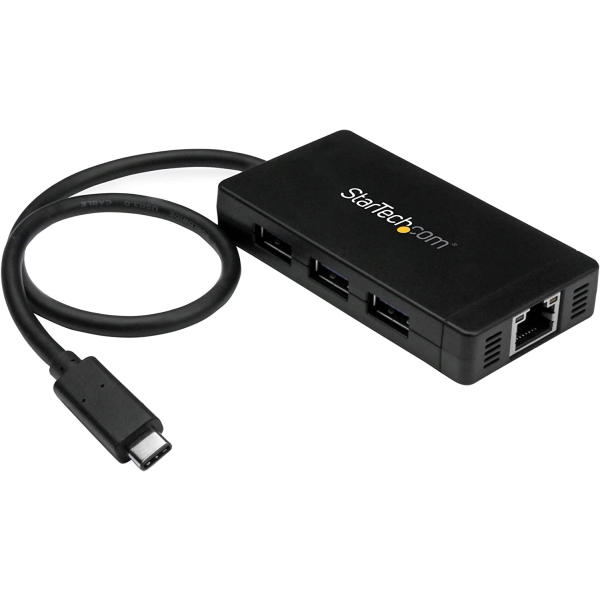 USB Hub StarTech.com HB30C3A1GE Black USB Hub