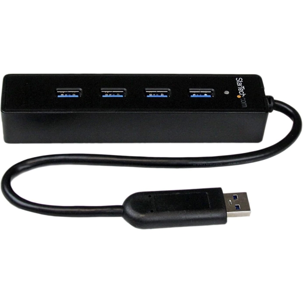 USB Hub StarTech.com ST4300PBU3 Black USB Hub