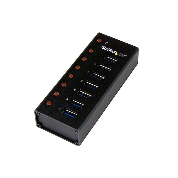 StarTech.com ST7300U3M Black USB Hub