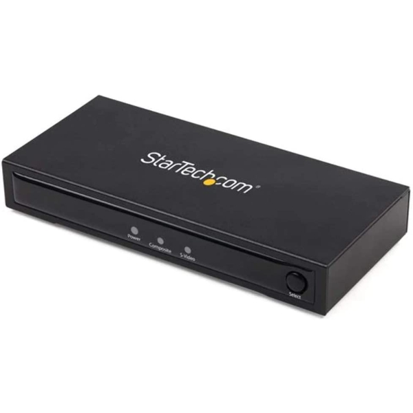 Broadcast Converter StarTech.com StarTech.com VID2HDCON2 black Broadcast Converter