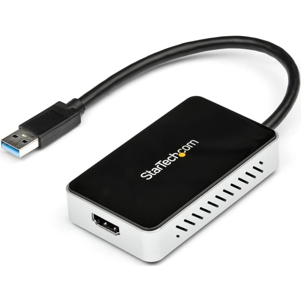 StarTech.com USB32HDEH black & silver Graphic Card