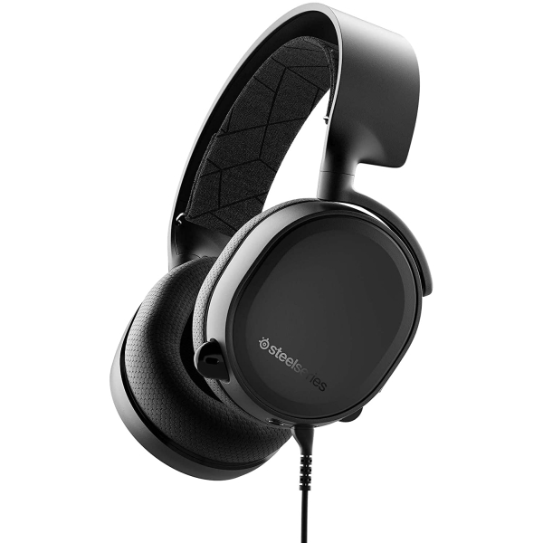 Headset steelseries Arctis 3 2019 Edition black