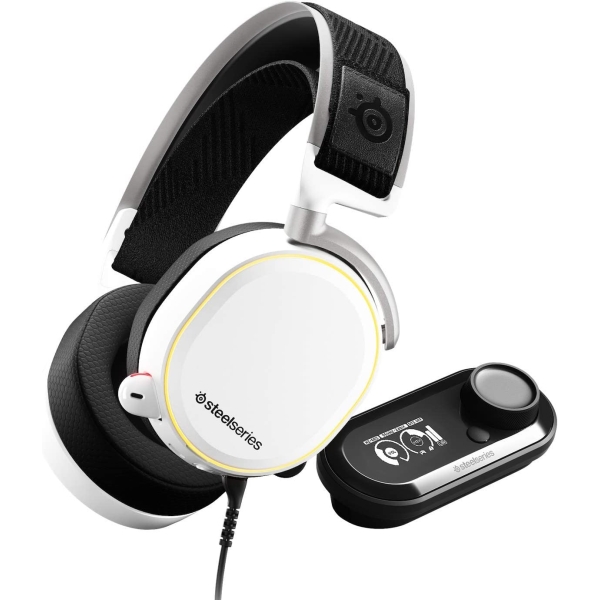 Headset steelseries Arctis Pro + GameDAC White