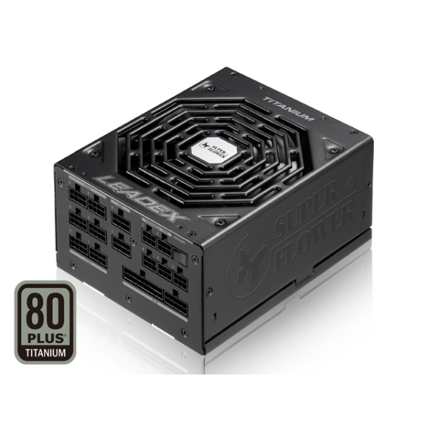 Power Supply SUPER FLOWER LEADEX Titanium 1000W SF-1000F14HT black