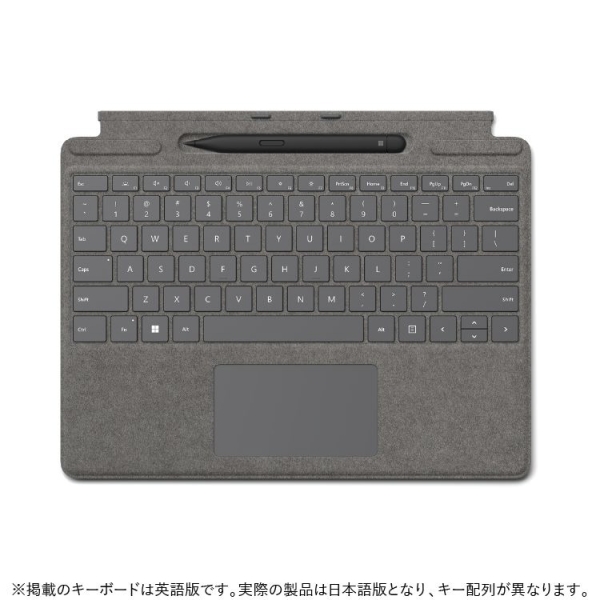 Tablet Case Surface Pro Signature keyboard Japanese 8X6-00079 platinum Tablet Case